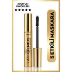 Avon '''True''' 5in1 Lash Genius Maskara - Hacim ve Belirginlik Sağlayan Akıllı Fırça ile Uzatma Etkisi, 10 ml, Siyah Renk
