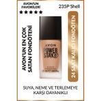 Avon ''True'' Power Stay Fondöten 30 ml Shell Pürüzsüz Bitiriş ve SPF10 Güneş Koruma