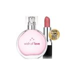Avon Wish Of Love 50 ml EDT Kadın Parfüm + Avon True Perfectly Mat Ruj