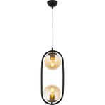 Avonni, 4275 Ailesi Siyah Boyalı Modern Avize