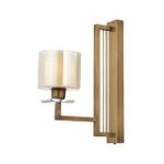 Avonni Ap-4285-1e Eskitme Kaplama Aplik E27 Metal Kristal 15x32 Cm