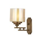 Avonnı Ap-60402-1E Eskitme Kaplama Aplik E27 Metal Cam 25X15cm
