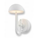 Avonni AP-64004-BBY Beyaz Boya Aplik LED Metal Opal Pleksi H: 25 cm, WxD: 12x20 cm