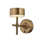 Avonni Ap-64005-e Eskitme Kaplama Aplik Led Metal Opal Pleksi 12x20 Cm