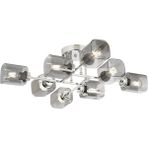 Avonni AR-1836-8K Krom Kaplama Modern Avize E27 Metal Cam H: 23 cm, Ø: 78 cm