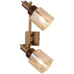 Avonni AR-1920-2Y-EX Eskitme Boya Modern Metal Ahşap Avize