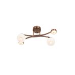 Avonni AR-1961-4E Eskitme Kaplama Modern Avize E14 Metal Cam H: 35 Cm, Wxd: 30X63 cm