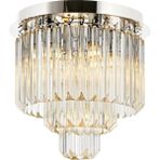 Avonni AR-4302-K40 Krom Kaplama Klasik Avize E14 Metal Kristal H: 40 cm, Ø: 40 cm