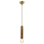 Avonni AV-1651-1E Eskitme Kaplama Modern Metal Ahşap Avize