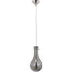 Avonni AV-1697-1K Krom Kaplama Modern Avize E14 Metal Cam H: 80 cm, Ø: 15 cm
