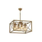 Avonni Av-1732-4eb Eskitme Boya Modern Avize E27 Metal Cam 45 Cm Kaplama