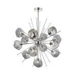 Avonni AV-1777-13K Krom Kaplama Modern Avize G9 Metal Cam H: 80 cm, Ø: 70 cm