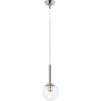 Avonni AV-1781-1K Krom Kaplama Modern Avize E27 Metal Cam H: 90 cm, Ø: 15 cm
