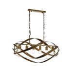 Avonni Av-1798-6ey Eskitme Kaplama Modern Avize E27 Metal 70x35 Cm