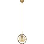 Avonni AV-1850-1E Eskitme Kaplama Modern Avize E14 Metal Cam H: 100 cm, Ø: 22 cm