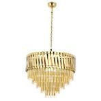 Avonni Av-1865-s80 Sarı Kaplama Modern Avize E27 Metal Paslanmaz 80 Cm