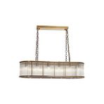 Avonni Av-1866-e120x40 Eskitme Kaplama Modern Avize E27 Metal Cam 120x40 Cm