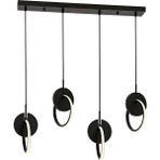 Avonni AV-1874-4Y-BSY HT808 Siyah Boyalı Modern Avize