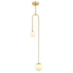 Avonni Av-1897-2bsa Sarı Boya Modern Avize G9 Metal Cam 20x12 Cm Boya/Kaplama