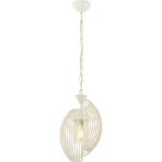 Avonni AV-1905-1BBY Beyaz Boya Modern Avize E27 Metal Cam H: 90 cm, Ø: 20 cm