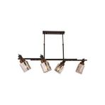 Avonni Av-1920-4y-bsy Siyah Boya Modern Avize E27 Metal Ahşap 100x35 Cm