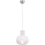 Avonni AV-1955-M1 Beyaz Boya Modern Avize E27 Metal Cam H: 80 Cm, Ø: 25 cm