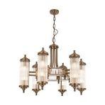 Avonni Av-35001-6e Eskitme Kaplama Modern Avize E14 Metal Cam 70 Cm Boya