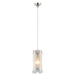 Avonni AV-4046-1K Krom Kaplama Modern Avize E14 Metal Cam H: 115 cm, Ø: 11 cm