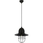 Avonni AV-4106-M26-BSY Siyah Boya Modern Avize E27 Metal H: 100 cm, Ø: 25 cm