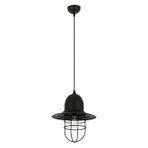 Avonni AV-4106-M26-BSY Siyah Boyalı E27 Metal 25 cm Modern Avize