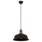 Avonni AV-4106-M27-BSY Siyah Boyalı E27 Metal 33 cm Modern Avize