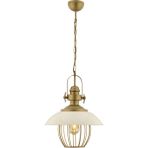 Avonni AV-4106-M38-BBY Beyaz/eskitme Boya/kaplama Modern Avize E27 Metal H: 75 Cm, Ø: 35 cm