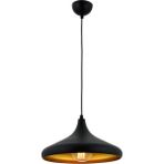 Avonni AV-4106-M8-BSY-36 Siyah Boya Modern Avize E27 Metal H: 80 cm, Ø: 36 cm