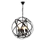 Avonni AV-4183-6BSY Siyah Avize
