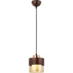 Avonni AV-4288-1CPR Bakır Boya Modern Avize E27 Metal Cam H: 70 cm, Ø: 15 cm