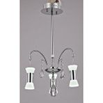 Avonni Av-5141-3k Krom Kaplama Modern Avize Led Metal Cam 38 Cm Boya