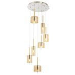Avonni AV-60043-7KT Krom Kaplama Modern Avize