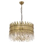 Avonni AV-60162-E60 Eskitme Kaplama Modern E27 Metal Kristal 60x60cm Avize