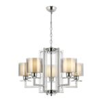 Avonni AV-60190-5K Krom Kaplama 70 cm Modern Avize