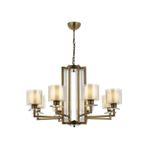 Avonni AV-60190-8E Eskitme Kaplama 80 cm Modern Avize