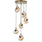 Avonni AV-60215-6ET Eskitme Kaplama 45 cm Modern Avize