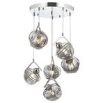 Avonni AV-60215-6KT Krom Kaplama 45 cm Modern Avize