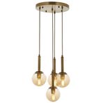 Avonni AV-60216-4ET Eskitme Kaplama 40 cm Modern Avize