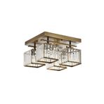 Avonni AV-60230-4E Eskitme Kaplama 40x40 cm Modern Avize