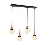 Avonni AV-60273-4Y-BSY Siyah Boyalı Modern Avize