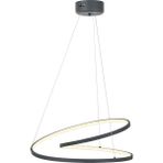 Avonnı AV-60332-GR Gri Boyalı Modern Avize LED Metal Pleksi 36CM - Antrasit - 1