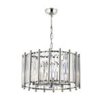 Avonni AV-65222-K45 Krom Kaplama Modern Avize E14 Metal Kristal H: 57 cm, Ø: 45 cm