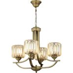 Avonni AV-65226-4E Eskitme Kaplama Modern Avize E27 Metal Kristal H: 82 cm, Ø: 55 cm