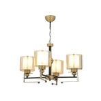 Avonni AV-65227-4E Eskitme Kaplama 58 cm Modern Avize