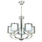 Avonni AV-65228-5K Krom Kaplama 55 cm Modern Avize
